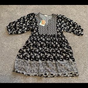 New Umgee / Tribal Boho Tunic Dress